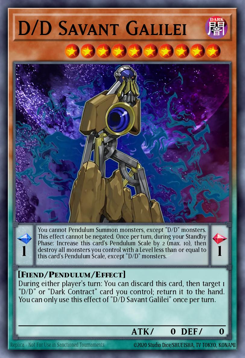 D/D Savant Galilei DOCS-EN091 – Dimension of Chaos