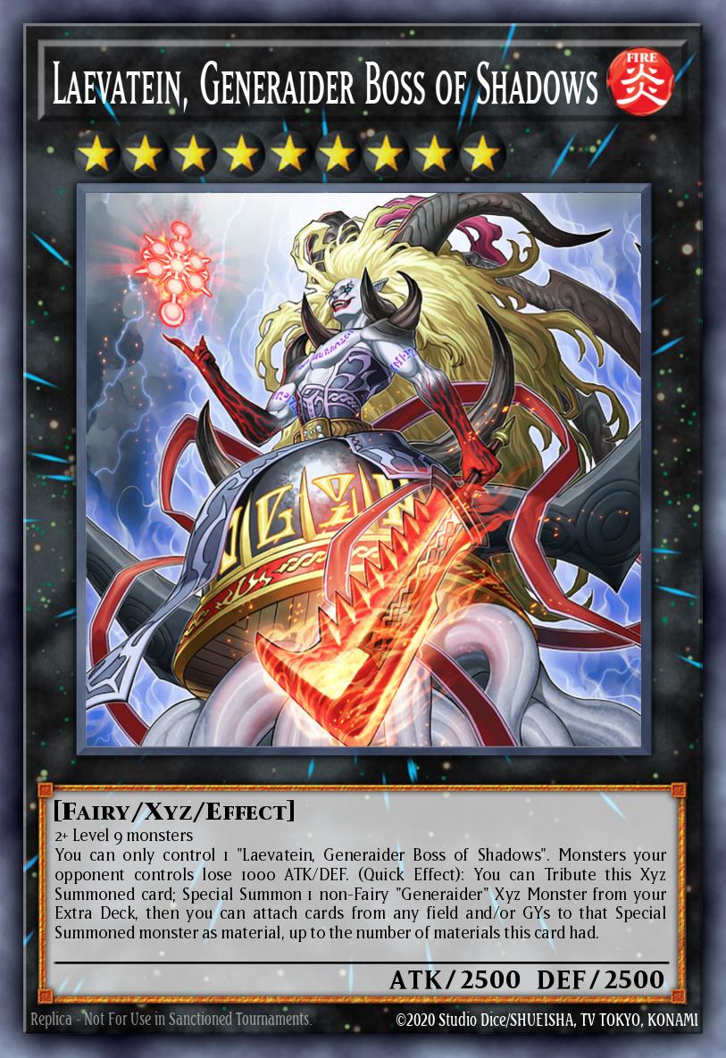 Laevatein, Generaider Boss of Shadows PHHY-EN047 – Photon Hypernova