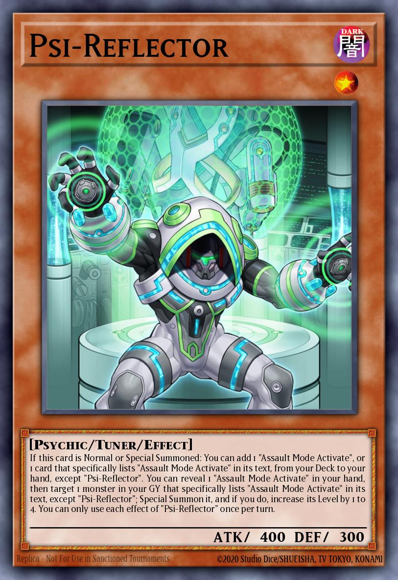 Psi-Reflector SDCK-EN019 – Structure Deck: The Crimson King