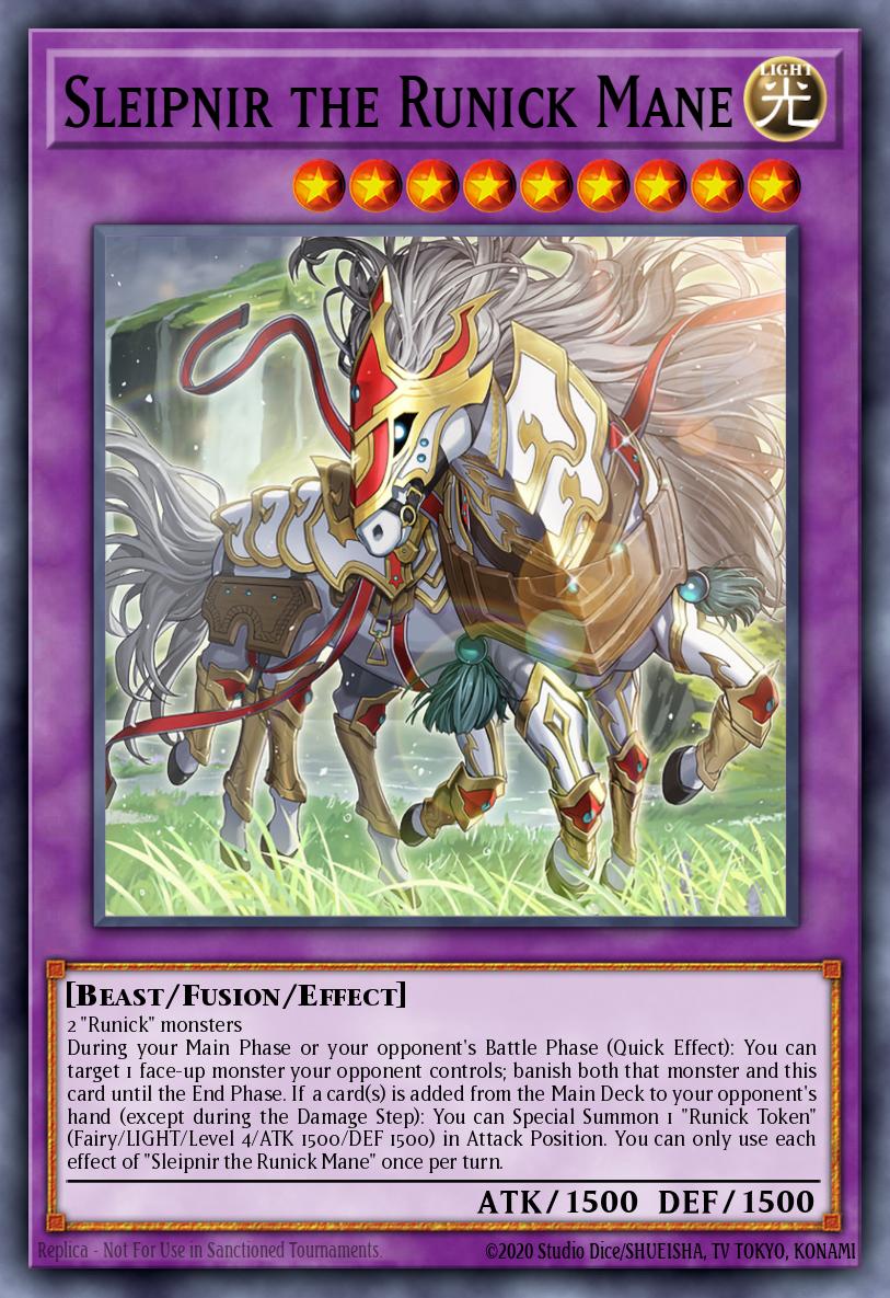 Sleipnir the Runick Mane MP24-EN096 – 25th Anniversary Tin: Dueling Mirrors