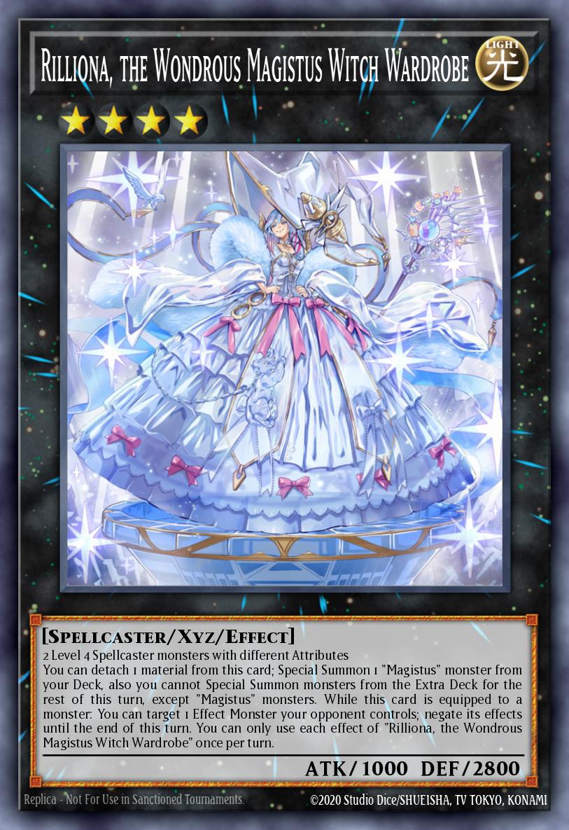 Rilliona, the Wondrous Magistus Witch Wardrobe MP22-EN083 – 2022 Tin of the Pharaoh's Gods