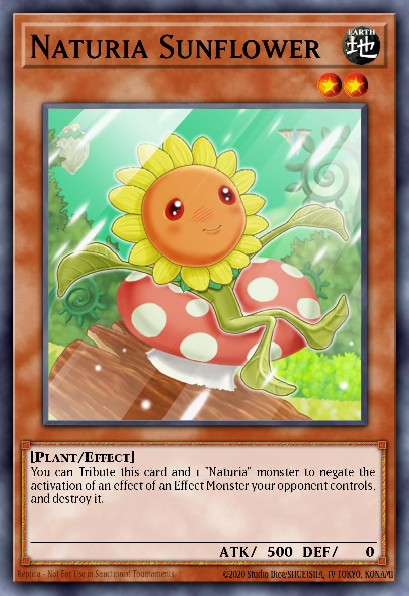Naturia Sunflower HA03-EN011 – Hidden Arsenal 3