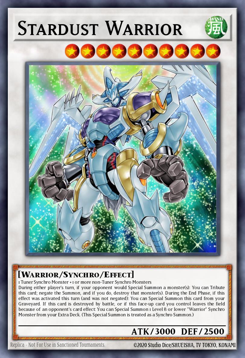 Stardust Warrior LED8-EN052 – Legendary Duelists: Synchro Storm