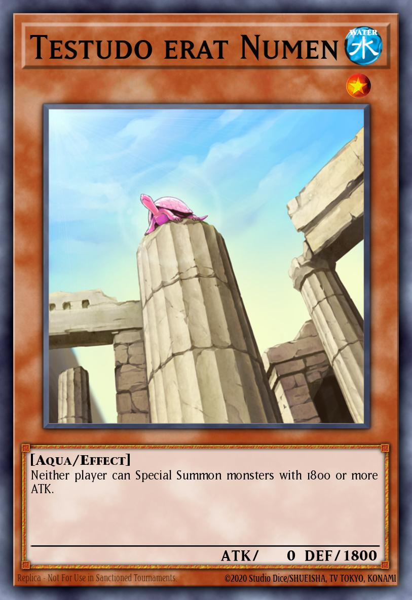 Testudo erat Numen OP21-EN014 – OTS Tournament Pack 21