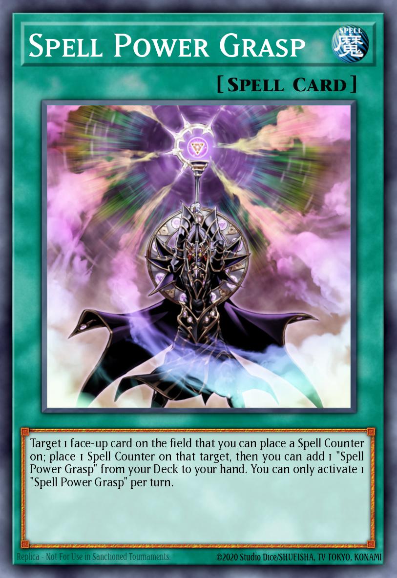 Spell Power Grasp SDSC-EN020 – Spellcaster's Command Structure Deck