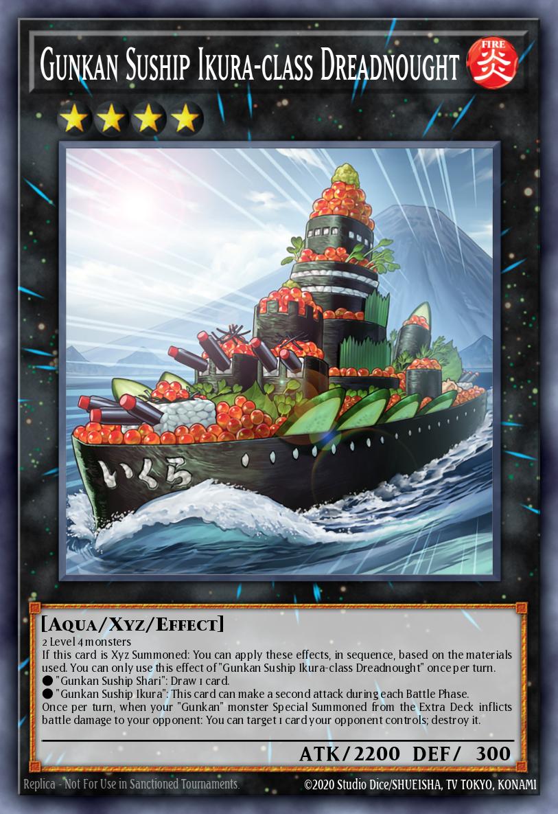 Gunkan Suship Ikura-class Dreadnought MP22-EN148 – 2022 Tin of the Pharaoh's Gods