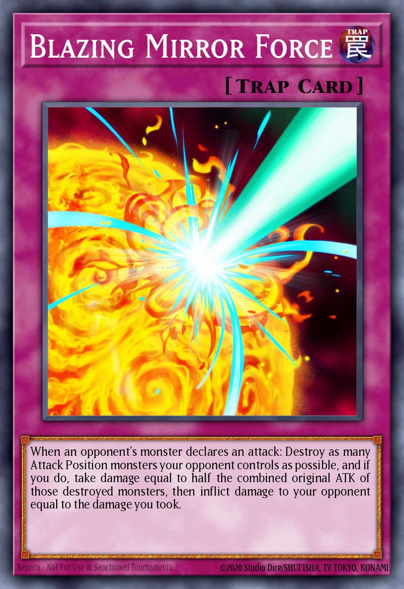 Blazing Mirror Force SDPL-EN034 – Structure Deck: Powercode Link