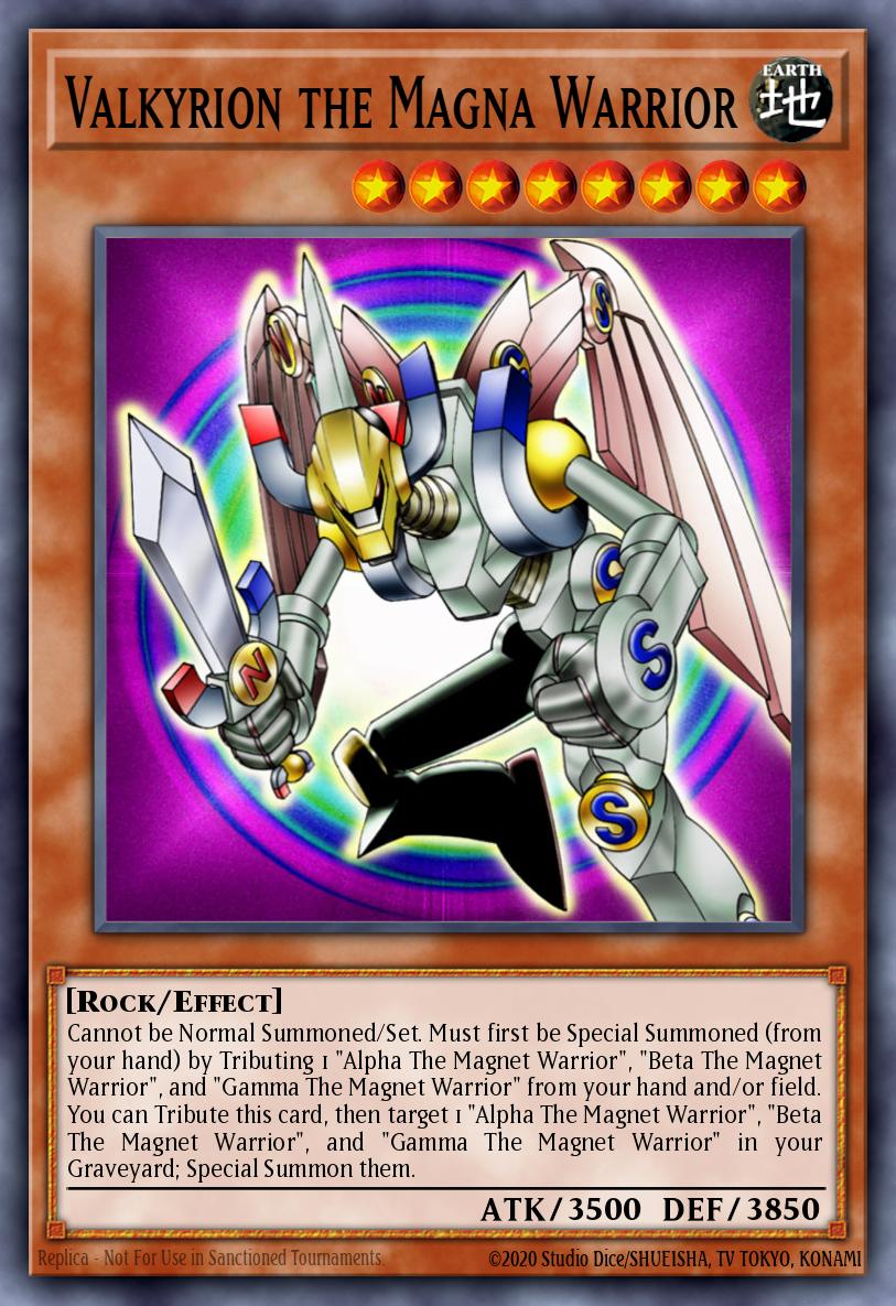 Valkyrion the Magna Warrior WC4-E001 – Yu-Gi-Oh! World Championship Tournament 2004 promotional cards