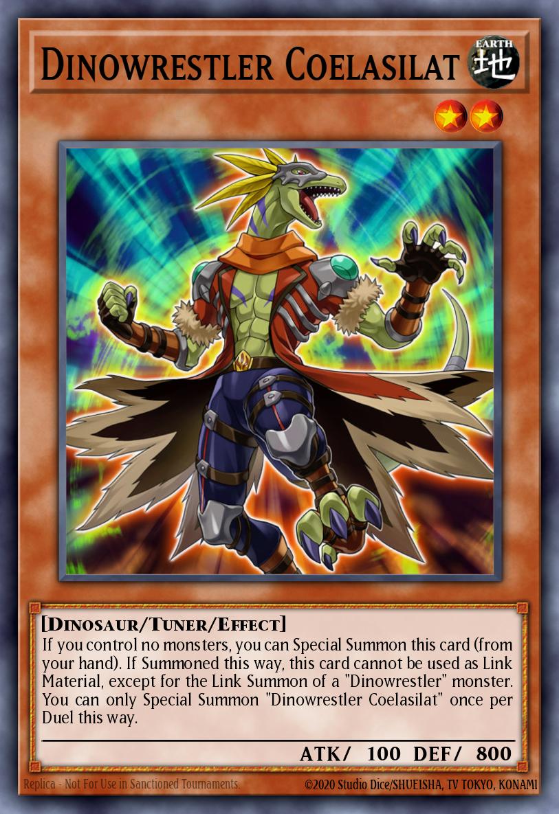 Dinowrestler Coelasilat MP20-EN053 – 2020 Tin of Lost Memories Mega Pack