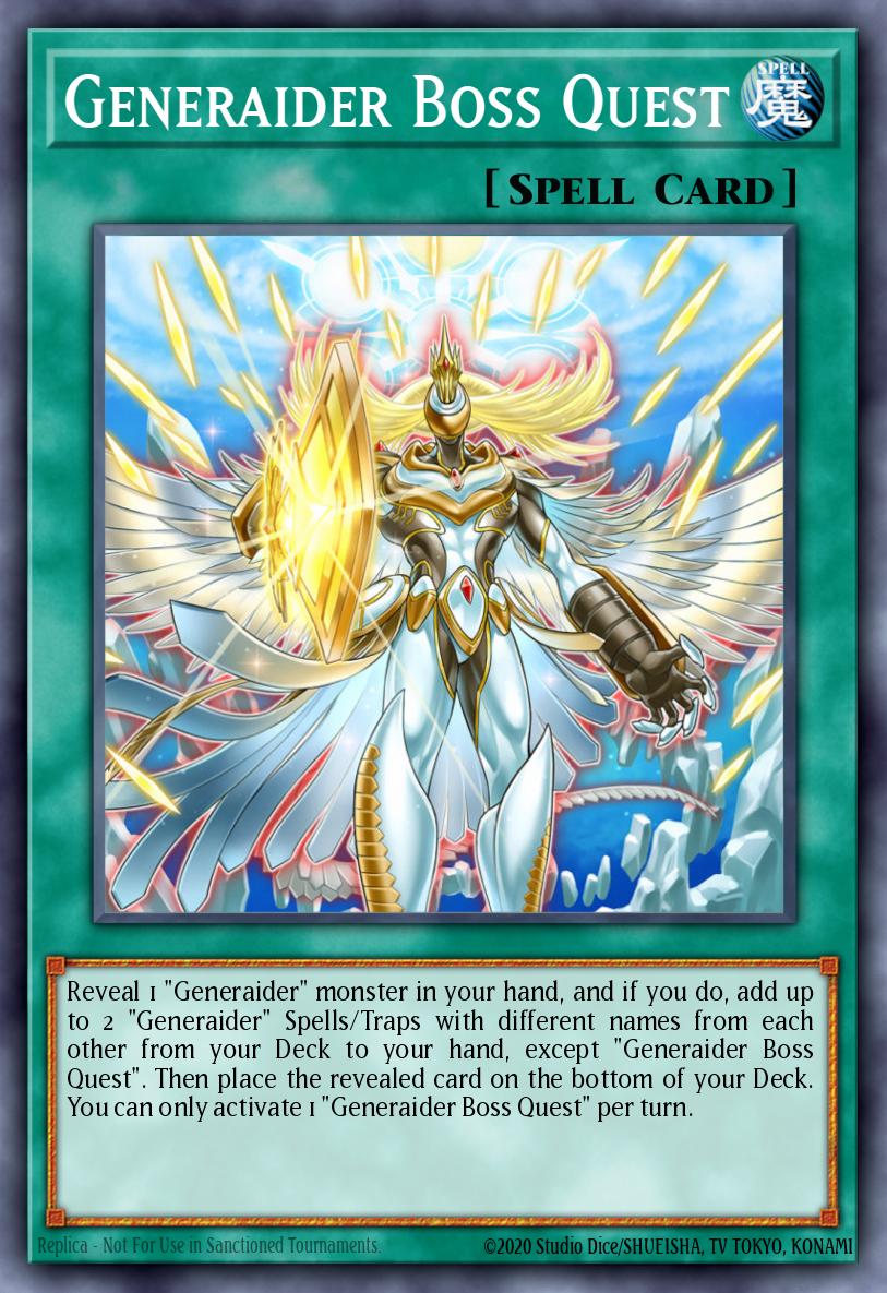 Generaider Boss Quest MYFI-EN035 – Mystic Fighters
