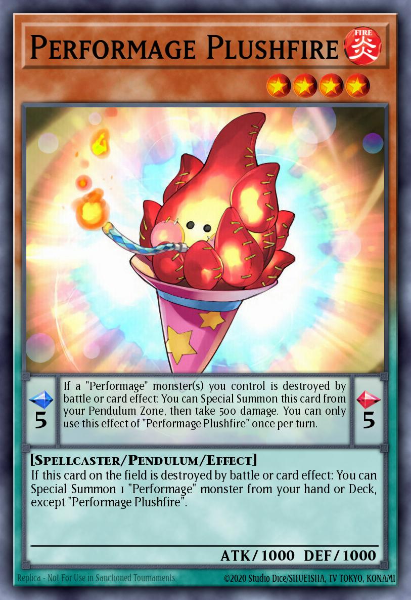 Performage Plushfire MAMO-EN045 – Magnificent Monsters