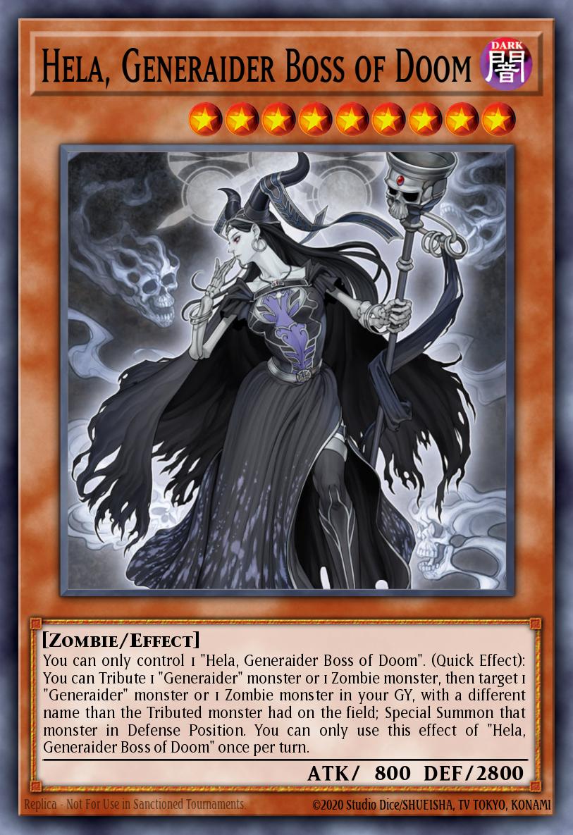 Hela, Generaider Boss of Doom GFP2-EN090 – Ghosts From the Past: The 2nd Haunting