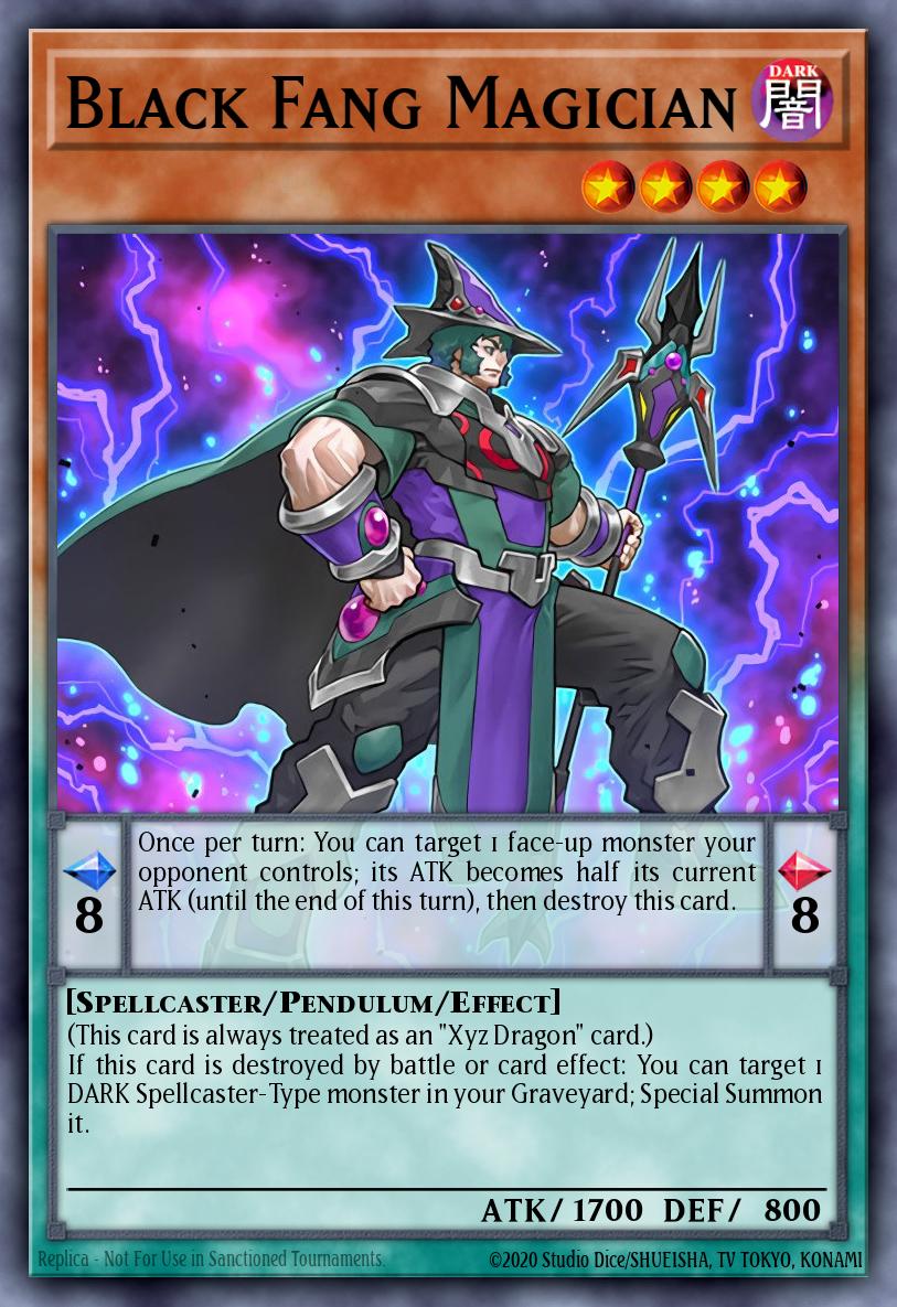 Black Fang Magician PEVO-EN004 – Pendulum Evolution