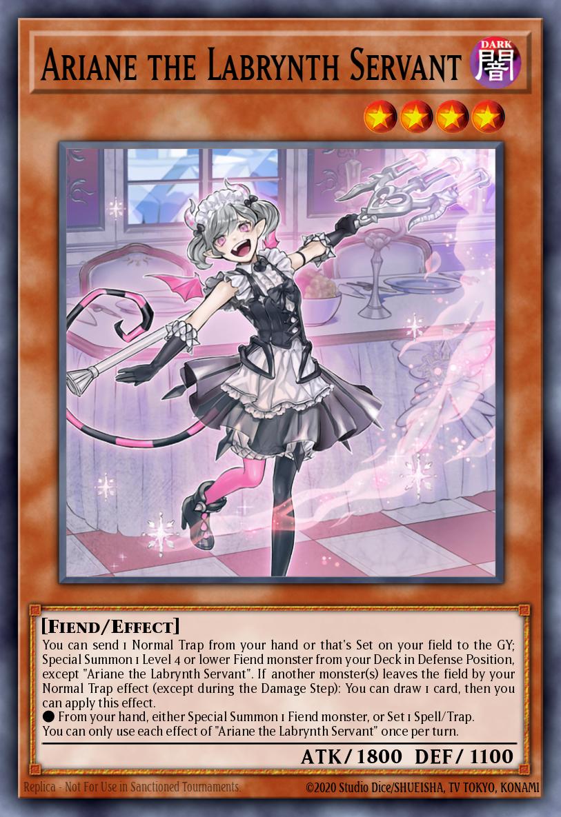 Ariane the Labrynth Servant TAMA-EN016 – Tactical Masters