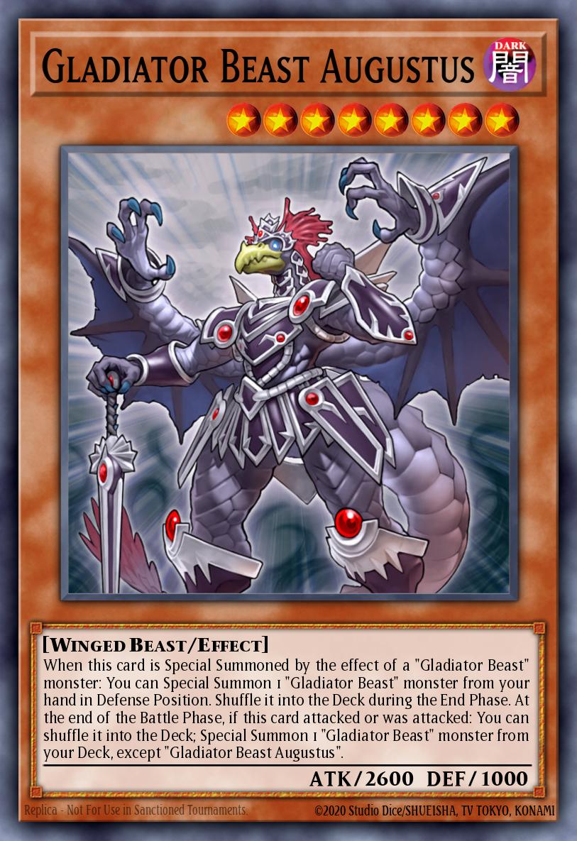 Gladiator Beast Augustus PRIO-EN030 – Primal Origin