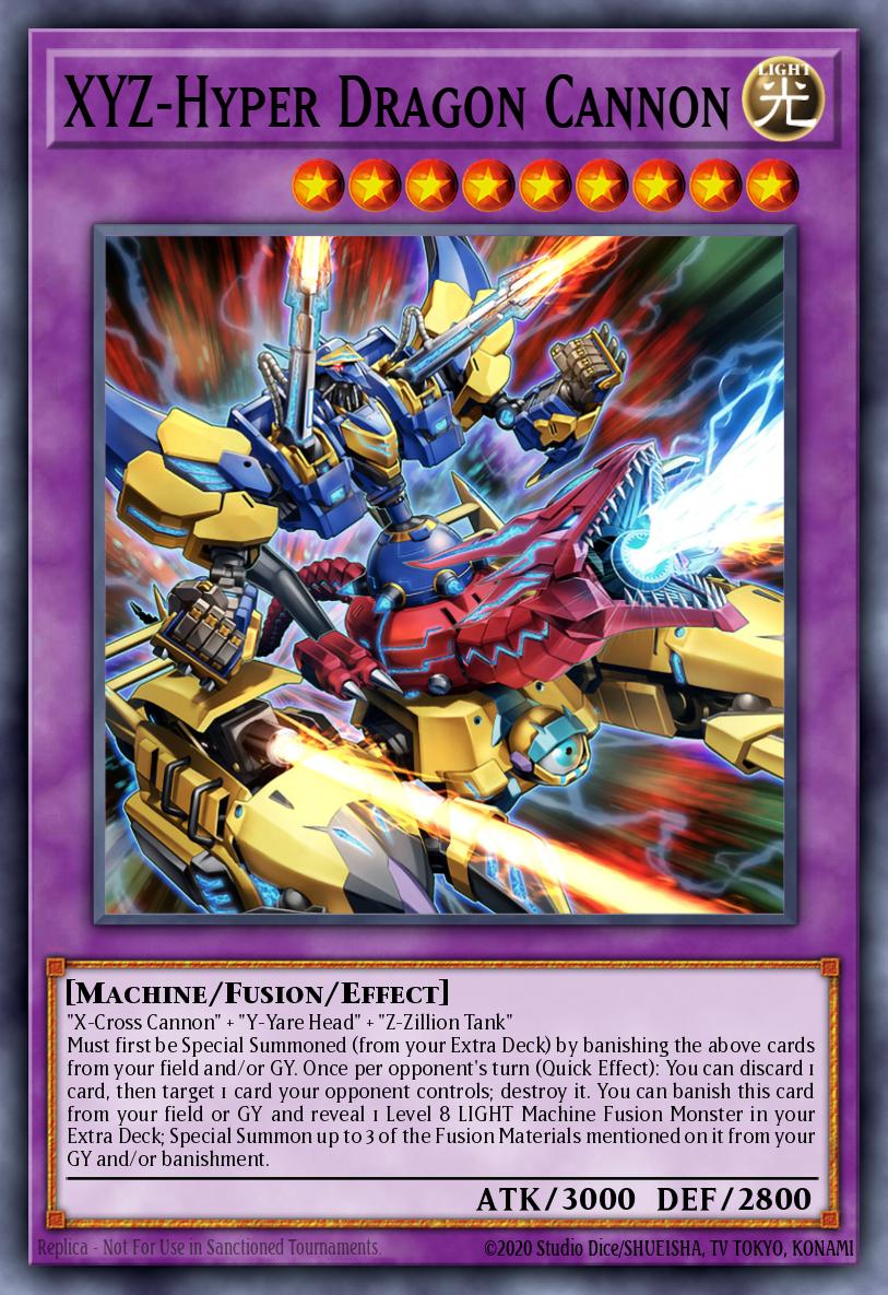XYZ-Hyper Dragon Cannon MZTM-EN021 – Maze of the Master