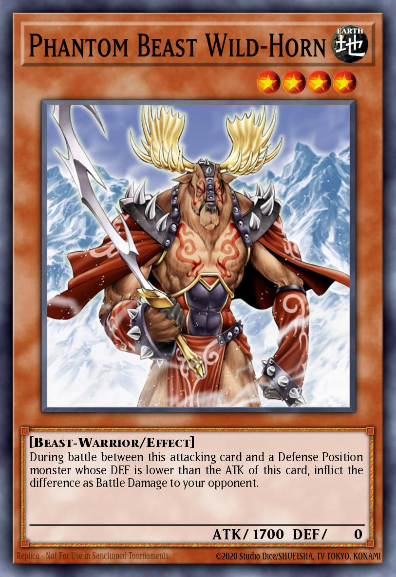 Phantom Beast Wild-Horn SBCB-EN045 – Speed Duel: Battle City Box