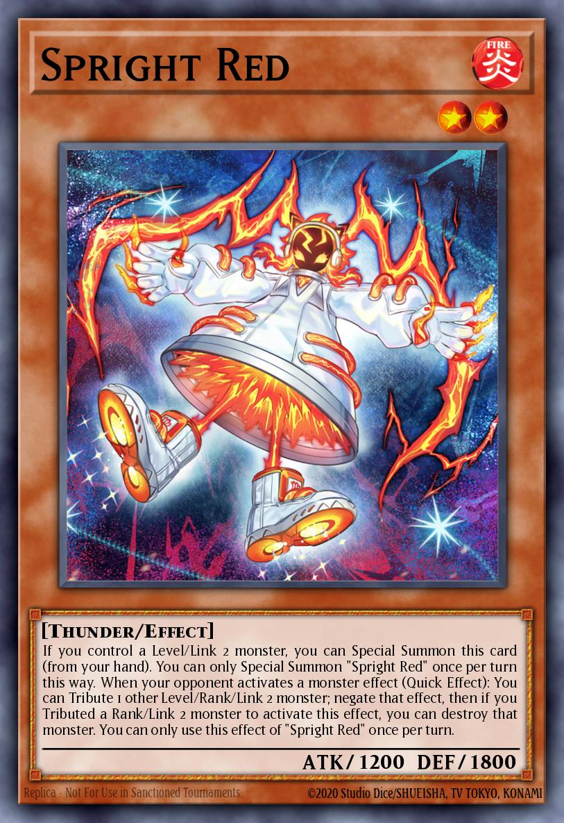 Spright Red POTE-EN006 – Power of the Elements