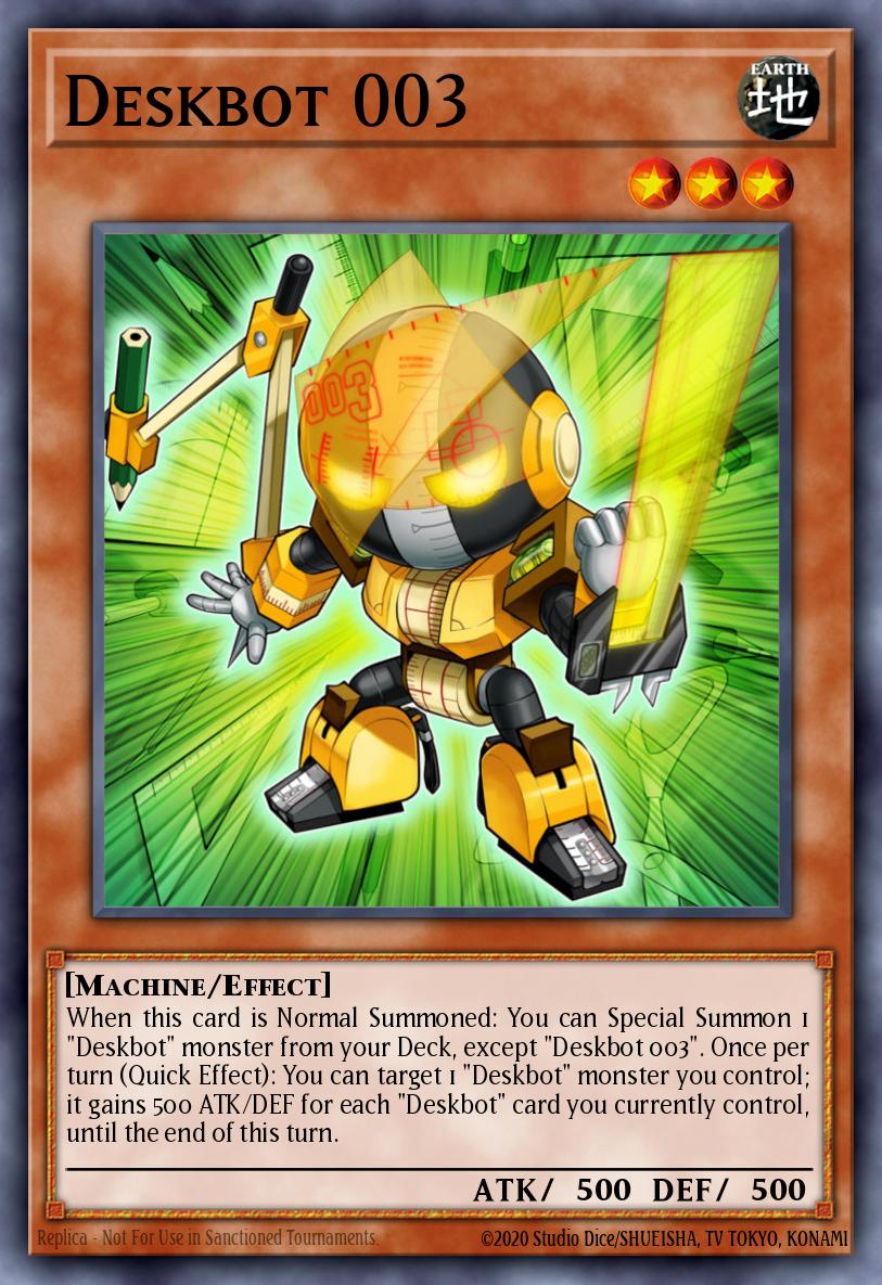 Deskbot 003 SR10-EN022 – Structure Deck: Mechanized Madness