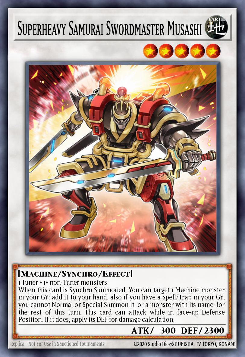 Superheavy Samurai Swordmaster Musashi MP21-EN095 – 2021 Tin of Ancient Battles