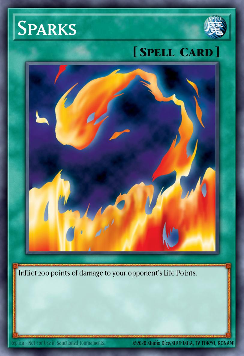 Sparks LOB-EN055 – Legend of Blue Eyes White Dragon