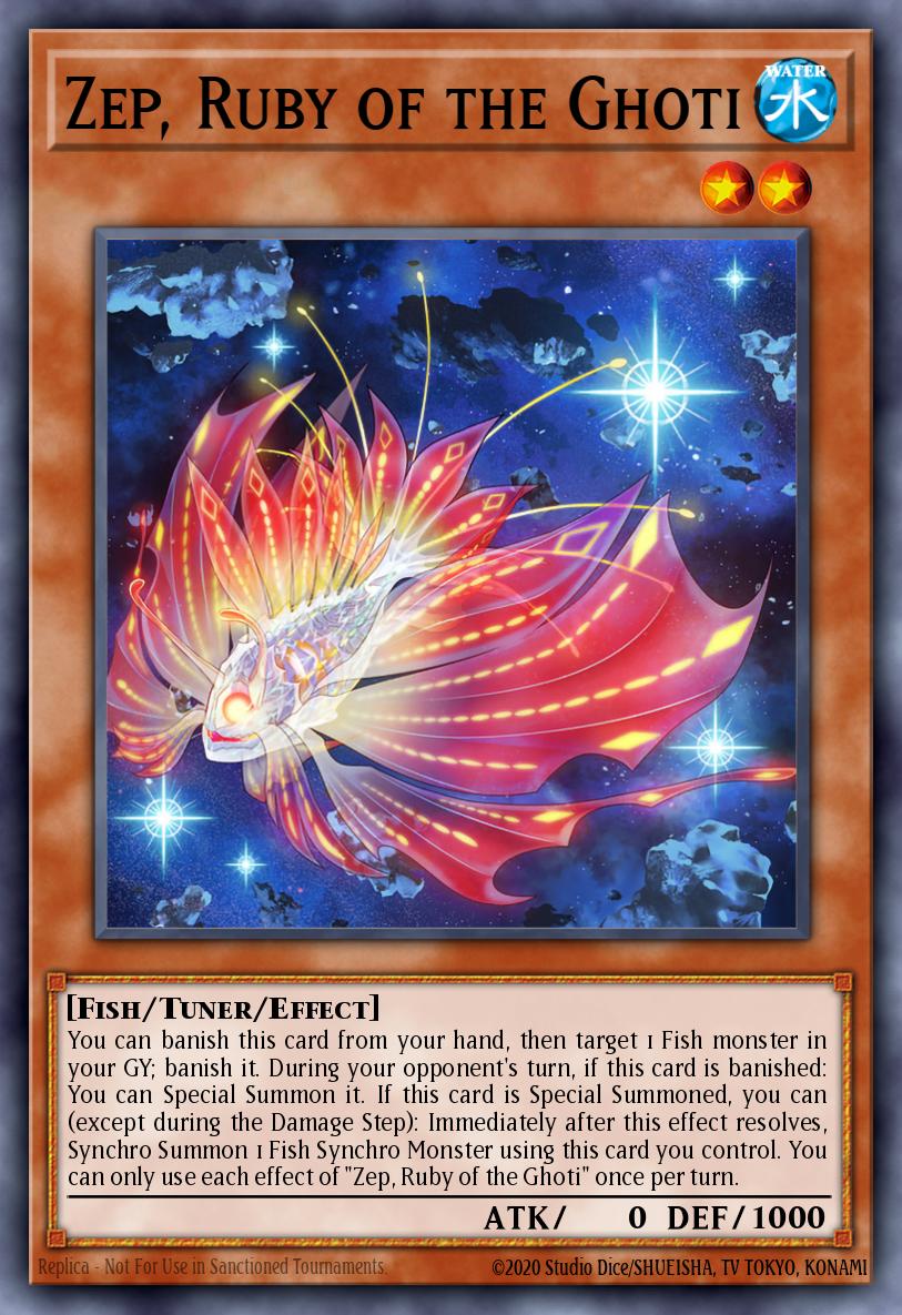 Zep, Ruby of the Ghoti DABL-EN085 – Darkwing Blast