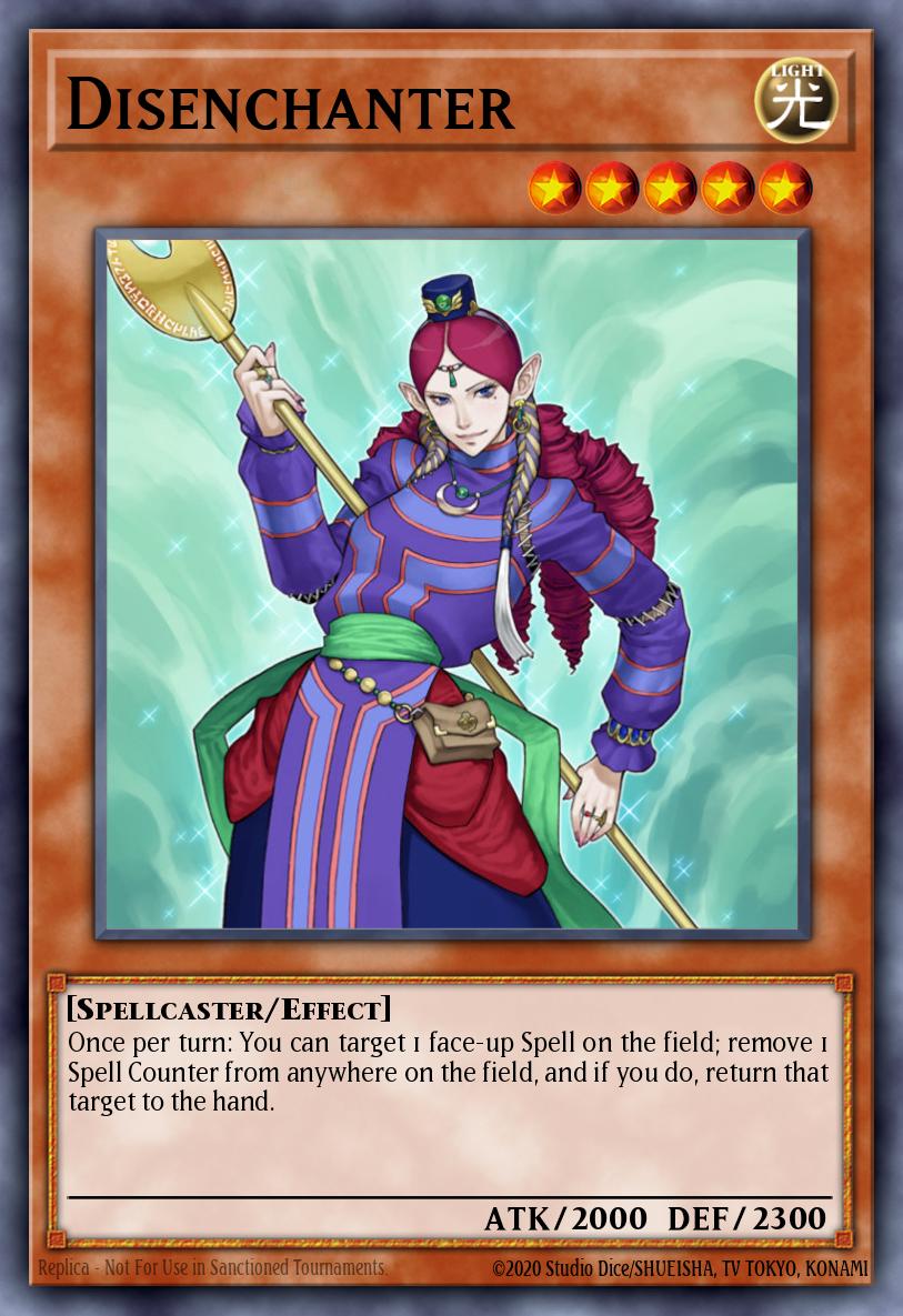 Disenchanter SDSC-EN002 – Spellcaster's Command Structure Deck