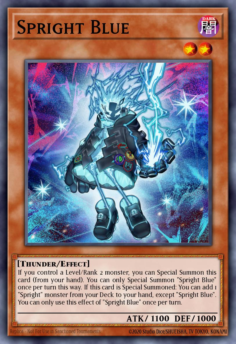 Spright Blue OP21-EN001 – OTS Tournament Pack 21