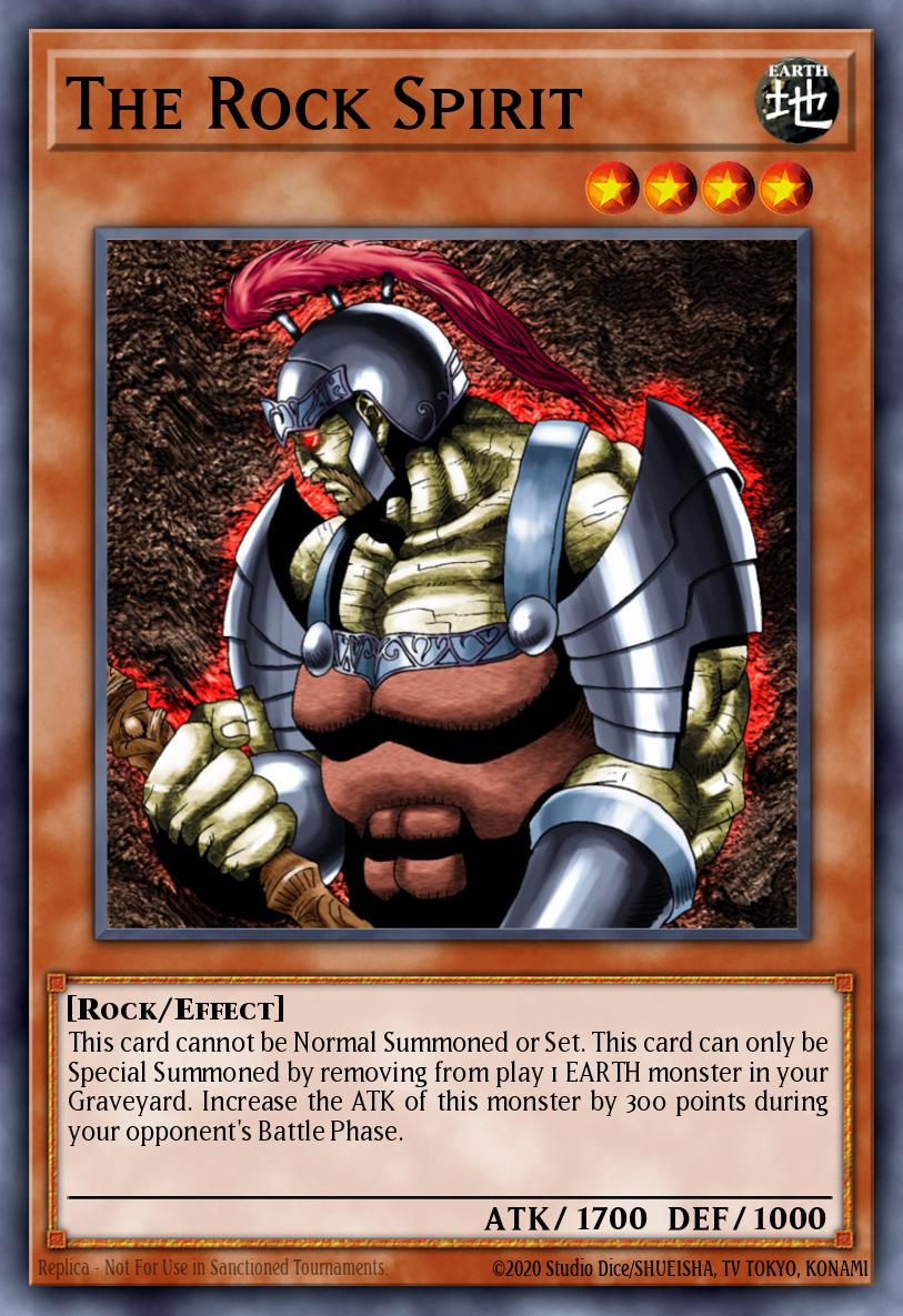 The Rock Spirit STP6-EN017 – Speed Duel Tournament Pack 6