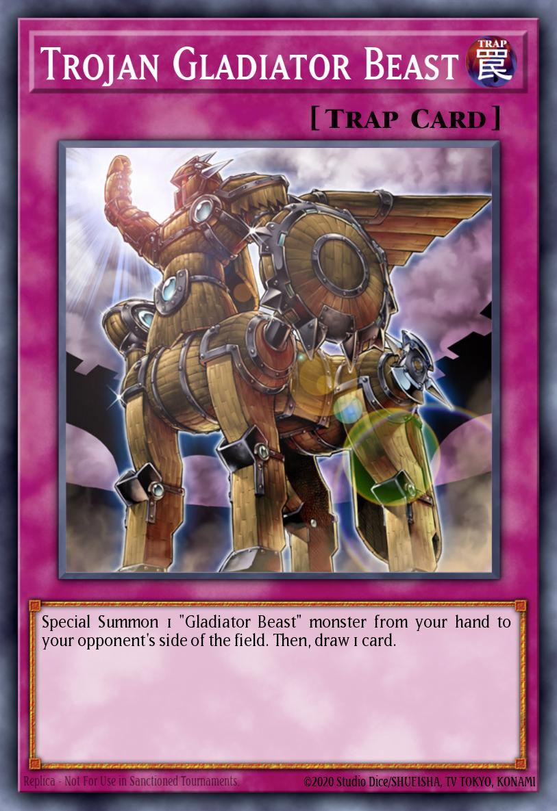 Trojan Gladiator Beast CRMS-EN078 – Crimson Crisis