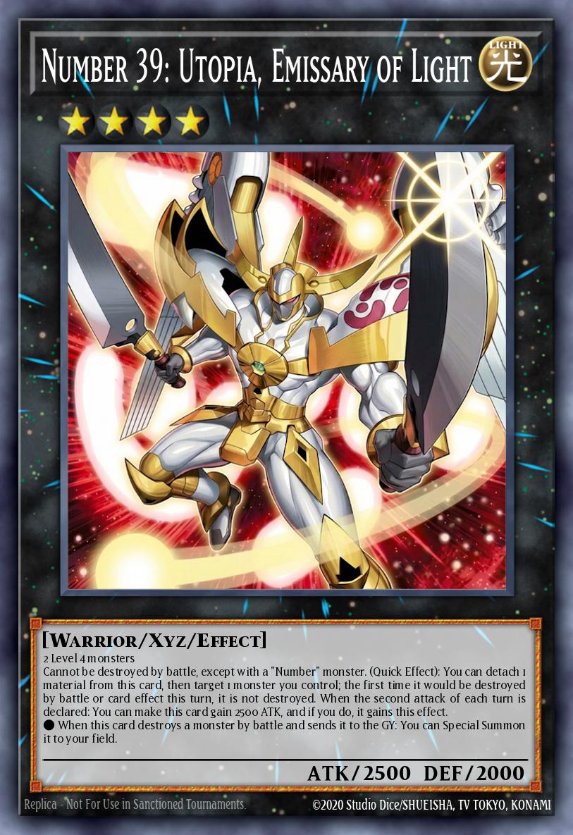 Number 39: Utopia, Emissary of Light MAMO-EN010 – Magnificent Monsters