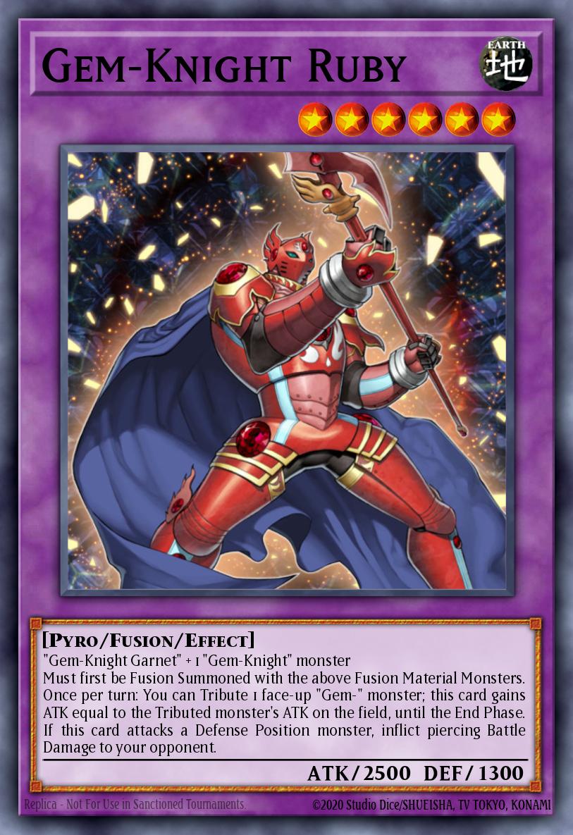 Gem-Knight Ruby DT05-EN034 – Duel Terminal 5a
