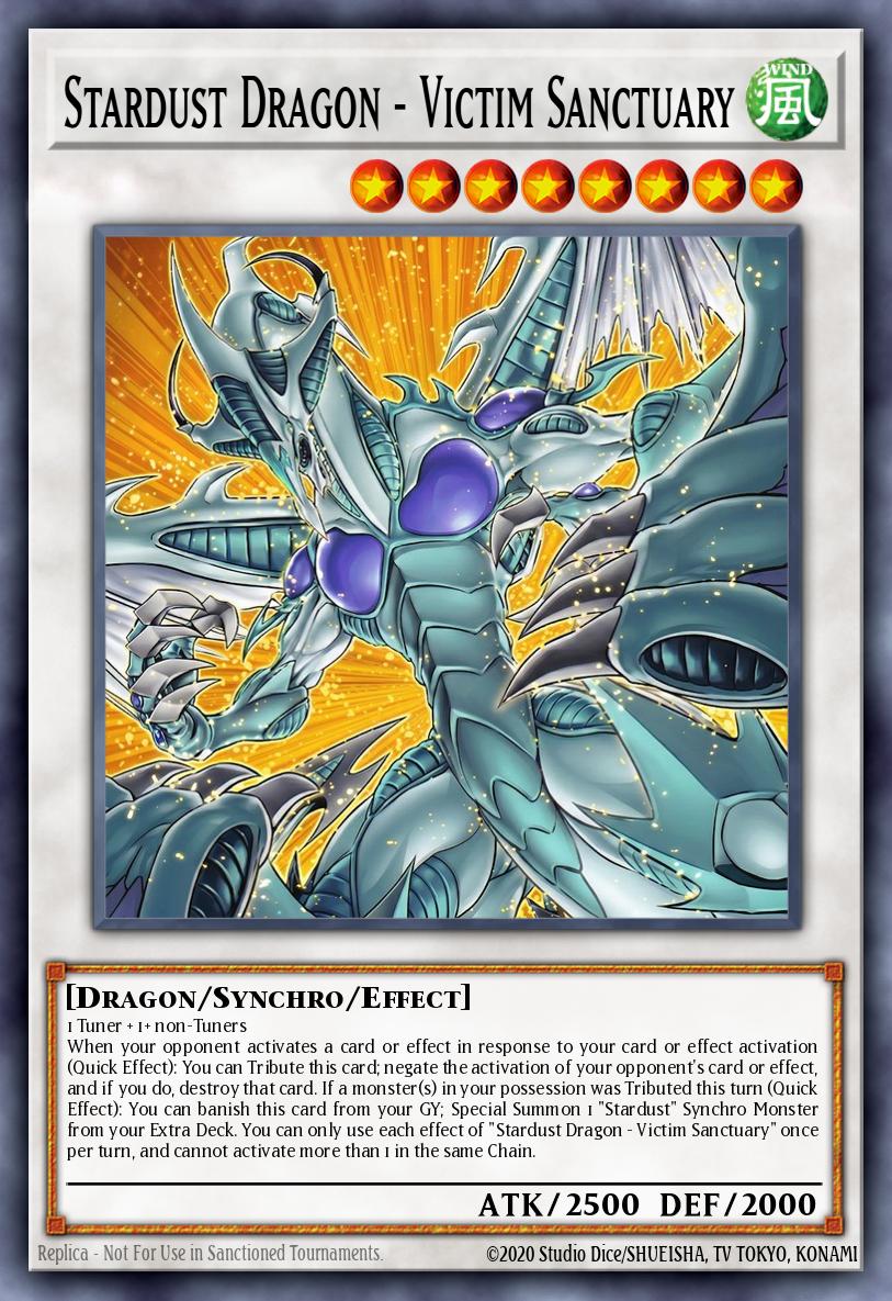 Stardust Dragon - Victim Sanctuary MAMO-EN007 – Magnificent Monsters