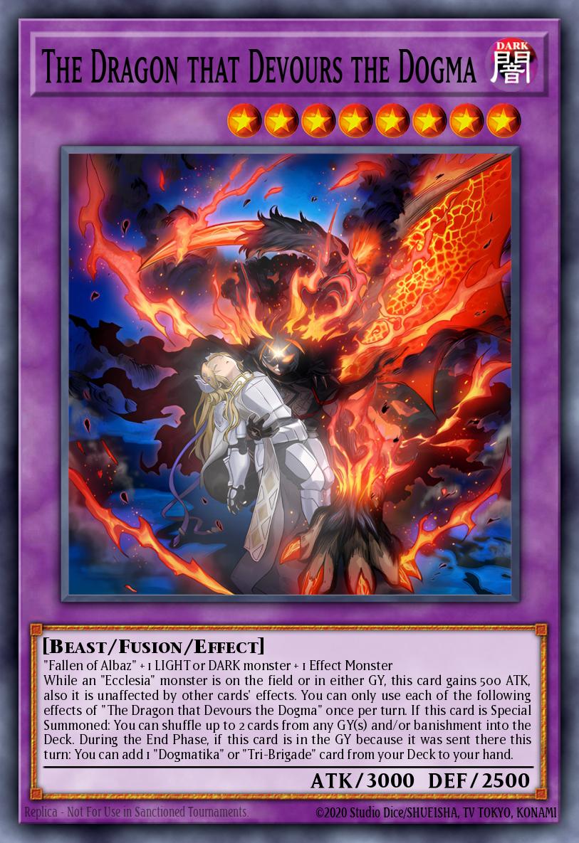 The Dragon that Devours the Dogma CH01-EN041 – THE CHRONICLES DECK: The Fallen & The Virtuous (All-Foil Edition)