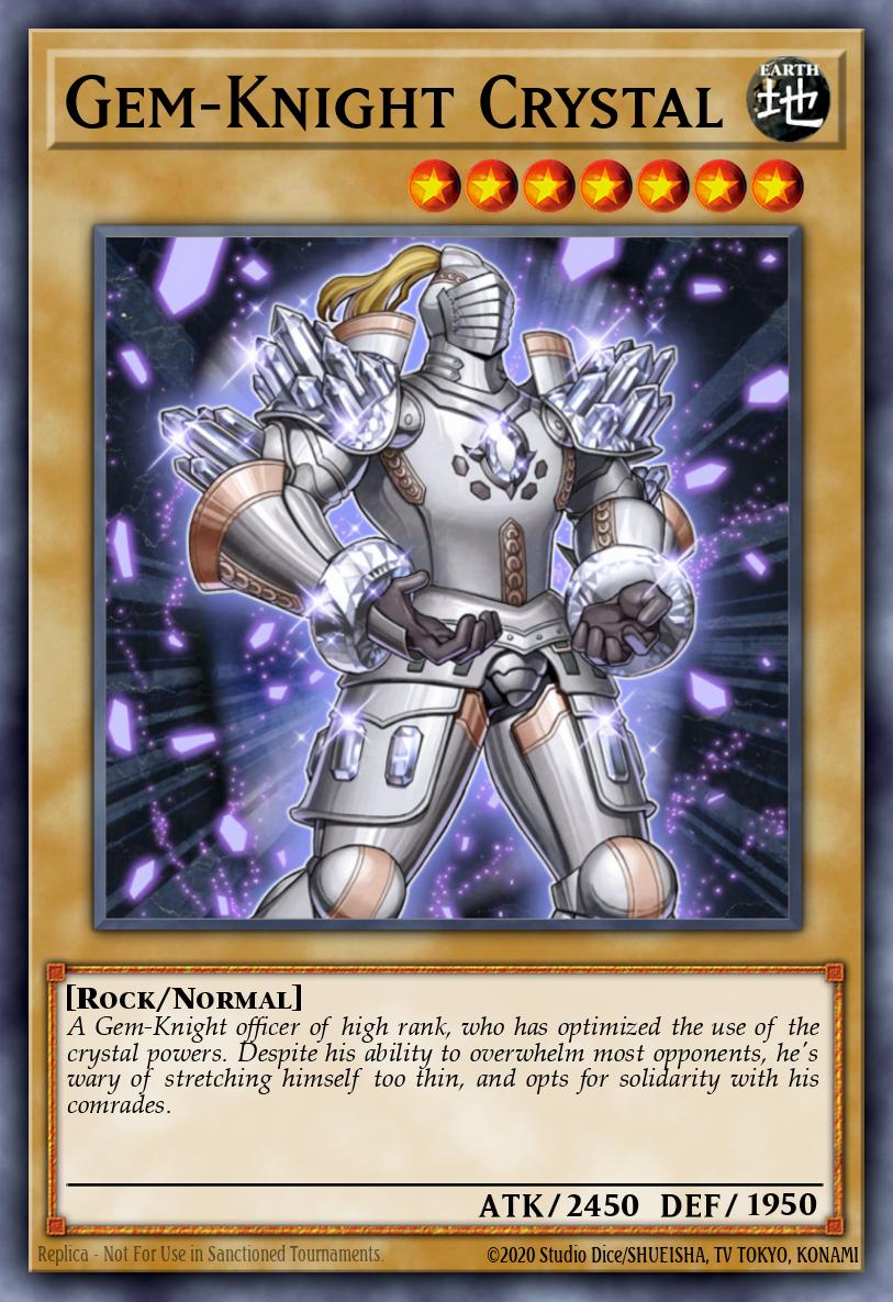 Gem-Knight Crystal DT06-EN016 – Duel Terminal 6a