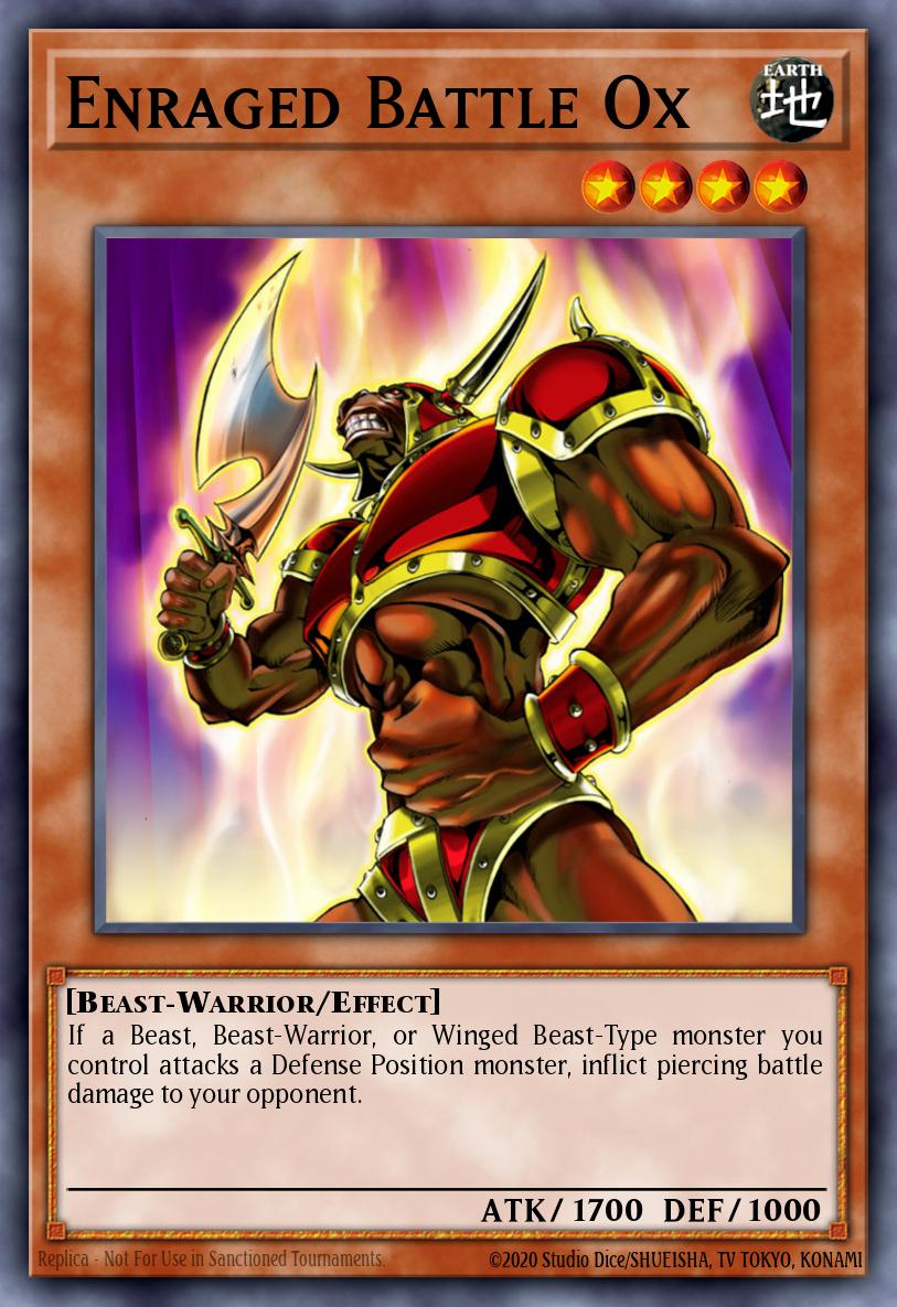 Enraged Battle Ox SBCB-EN050 – Speed Duel: Battle City Box