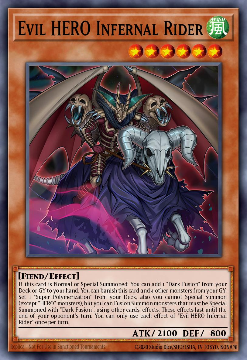 Evil HERO Infernal Rider SUDA-EN003 – Supreme Darkness