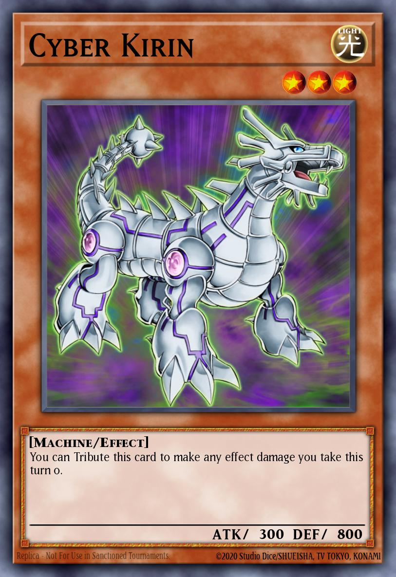 Cyber Kirin DP04-EN005 – Duelist Pack: Zane Truesdale