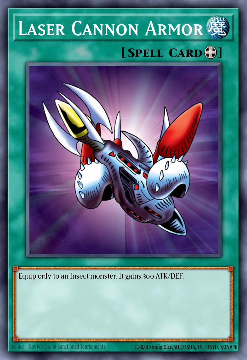 Laser Cannon Armor LOB-EN089 – Legend of Blue Eyes White Dragon