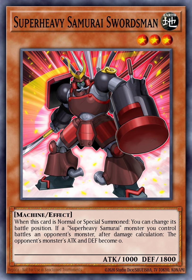 Superheavy Samurai Swordsman MP15-EN068 – 2015 Mega-Tin Mega Pack