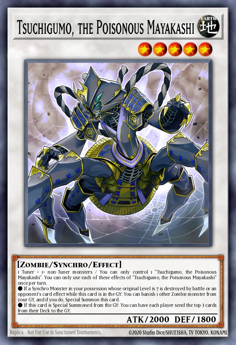 Tsuchigumo, the Poisonous Mayakashi HISU-EN033 – Hidden Summoners