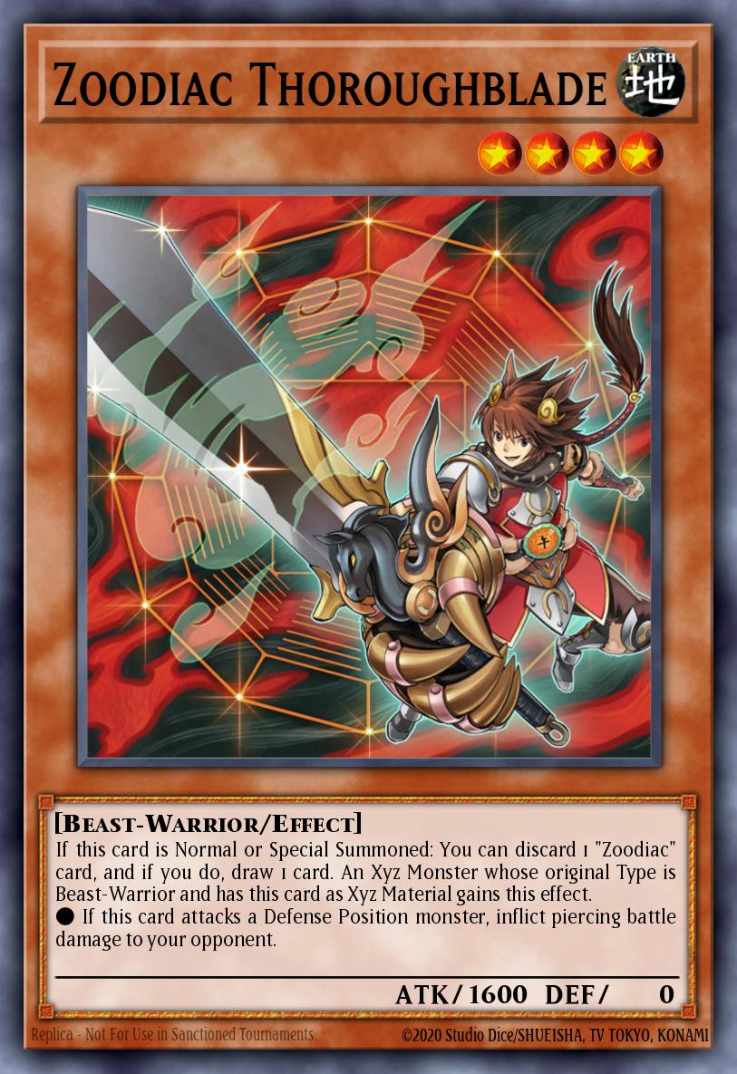Zoodiac Thoroughblade RATE-EN017 – Raging Tempest