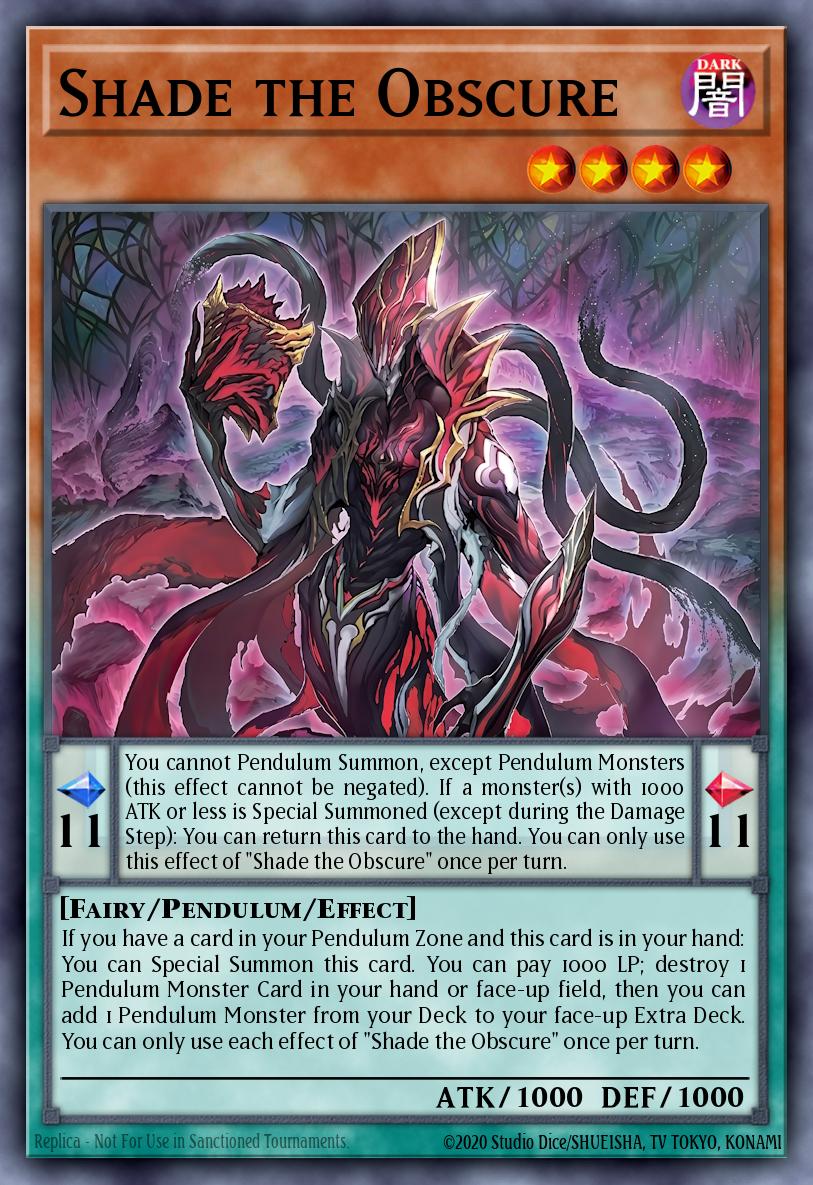 Shade the Obscure BLZD-EN083 – Blazing Dominion