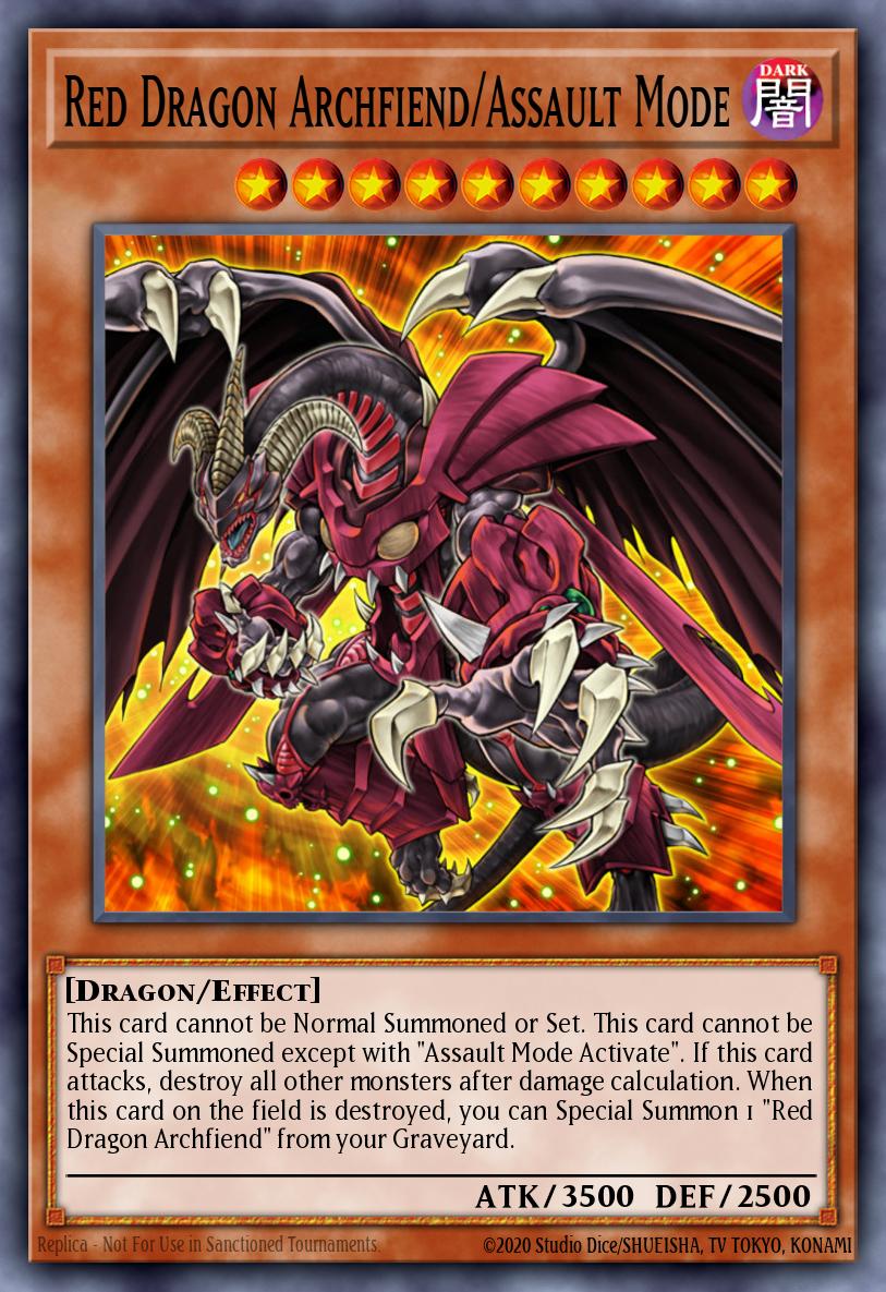 Red Dragon Archfiend/Assault Mode CRMS-EN004 – Crimson Crisis