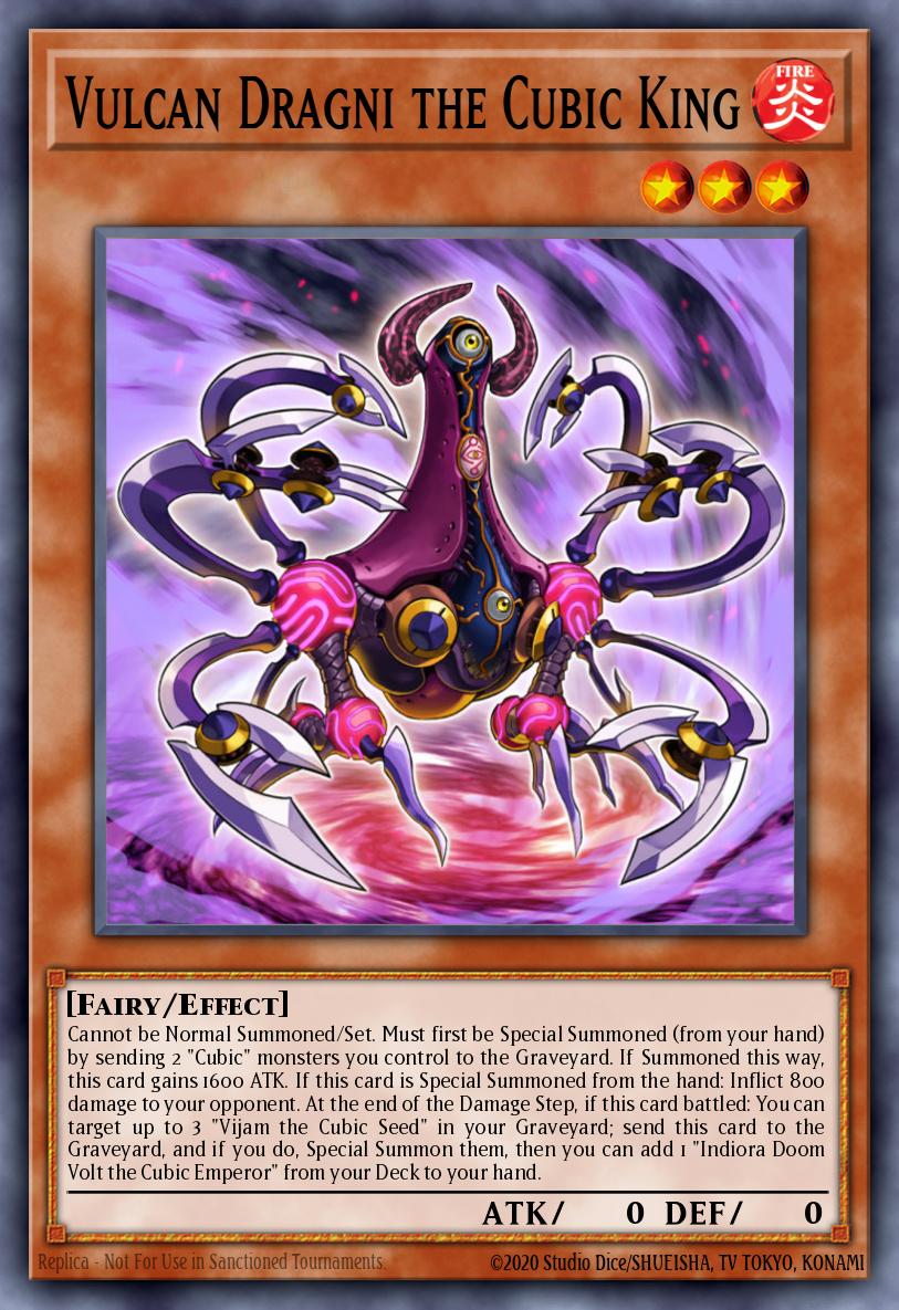 Vulcan Dragni the Cubic King MVP1-ENG37 – Yu-Gi-Oh! The Dark Side of Dimensions Movie Pack: Gold Edition