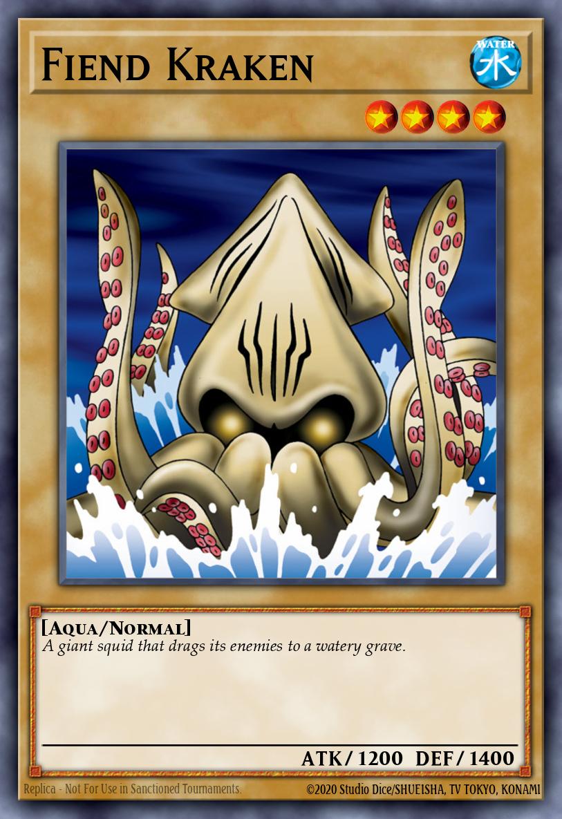 Fiend Kraken SBC1-ENC08 – Speed Duel: Streets of Battle City