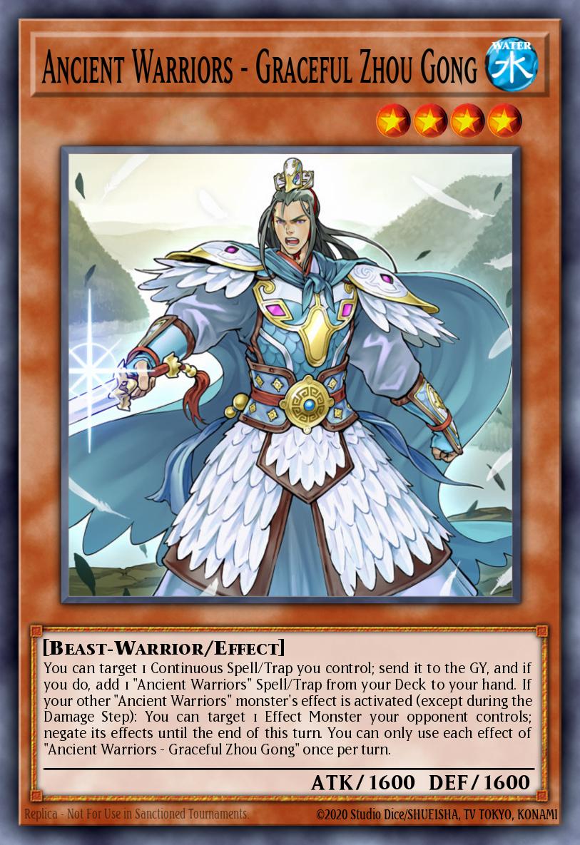 Ancient Warriors - Graceful Zhou Gong IGAS-EN009 – Ignition Assault