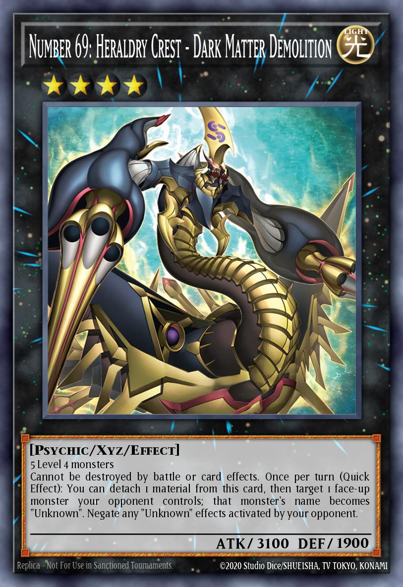 Number 69: Heraldry Crest - Dark Matter Demolition ALIN-EN046 – Alliance Insight