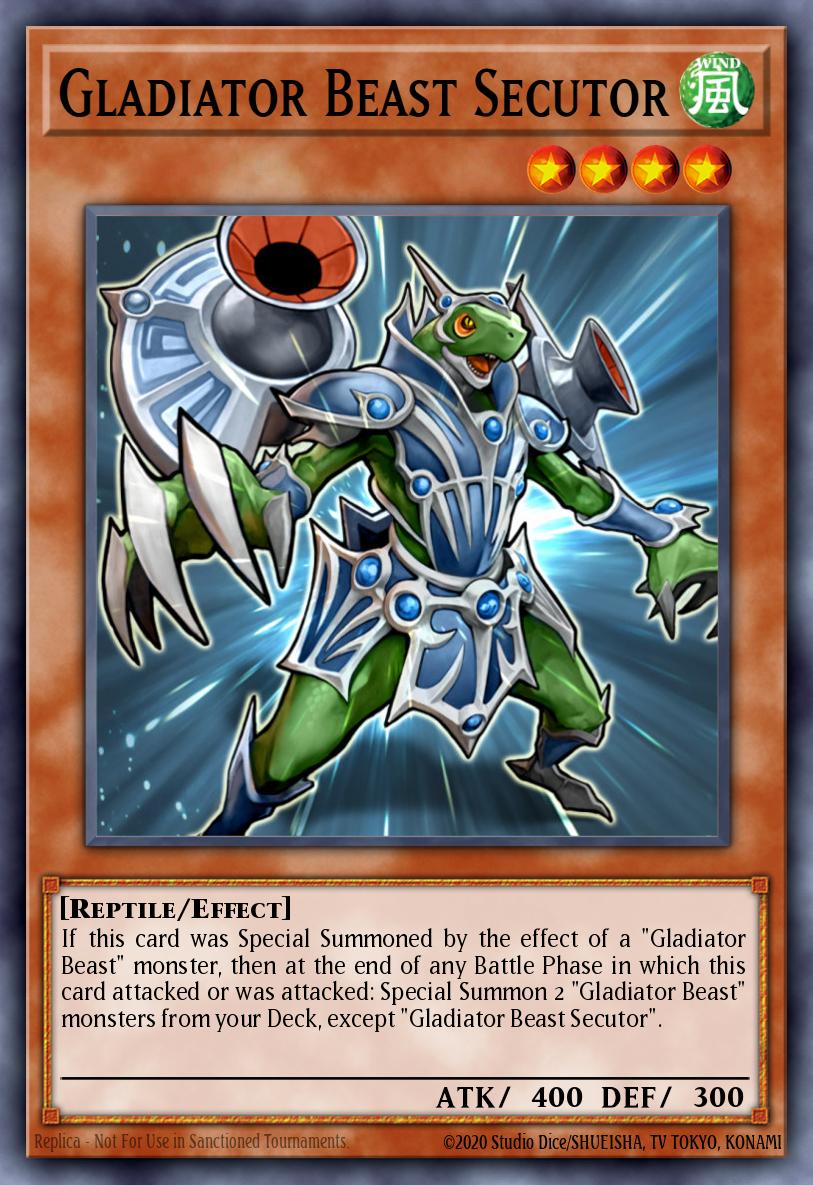 Gladiator Beast Secutor LCGX-EN240 – Legendary Collection 2: The Duel Academy Years Mega Pack