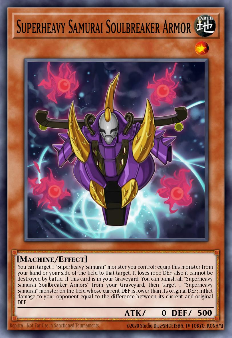 Superheavy Samurai Soulbreaker Armor NECH-EN012 – The New Challengers